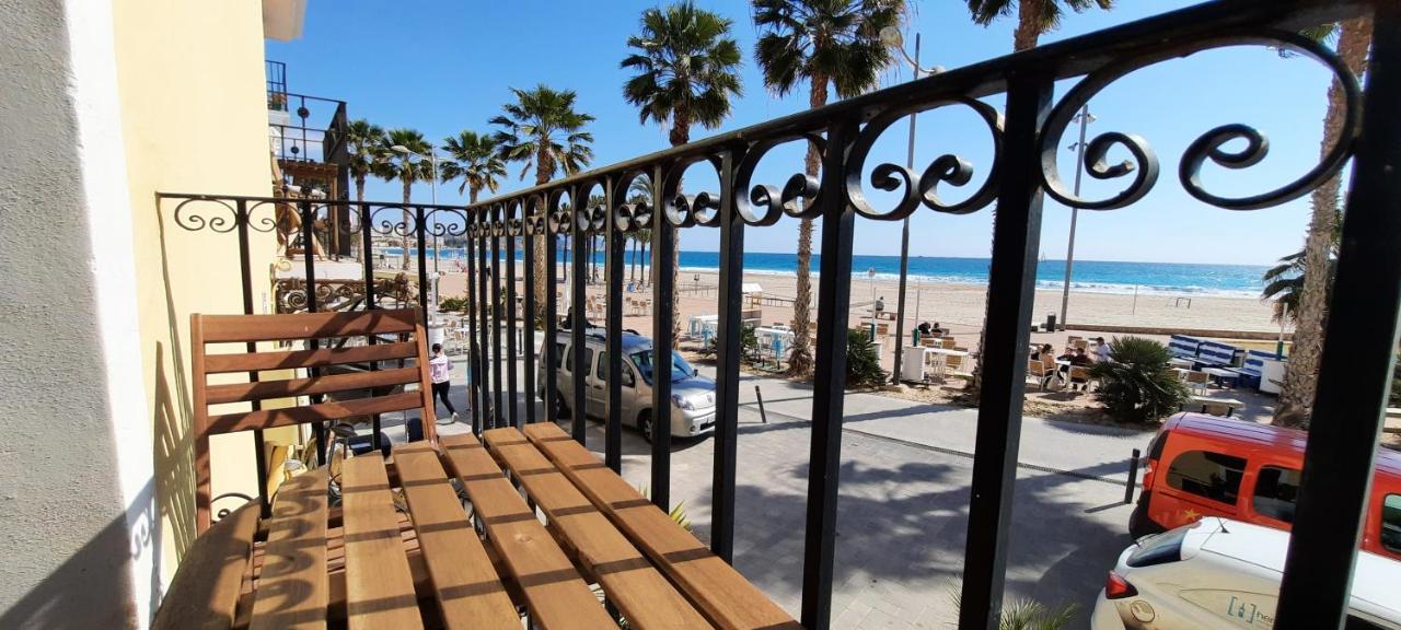Ar28-1, Coqueto Apartamento En Primera Linea De Playa فيياخويوسا المظهر الخارجي الصورة